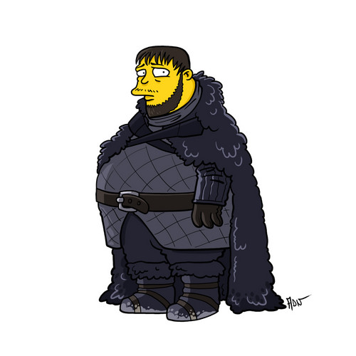  Game of Thrones/ Simpsonized