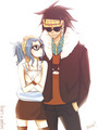 Hipster Gajeel and Levy - fairy-tail photo