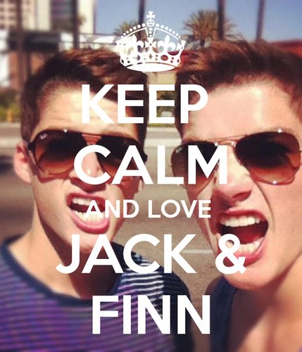 Keep calm and love jack ad Finn Harris  