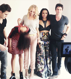 Kian 'The Vampire Diaries cast on the TV Guide yacht'
