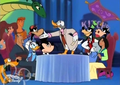 Mulan In House Of Mouse Along With Other Characters - disney-princess photo