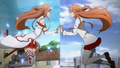SAO Asuna and real Asuna - sword-art-online photo