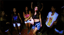Selena in "Birthday" music video