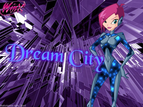  Tecna Dream City kertas dinding