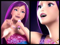 The difference between Keira's and Tori's Here I Am  - barbie-movies fan art