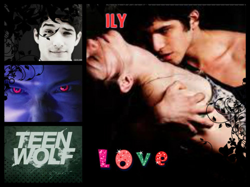  Tyler posey and Crystal reed 팬 art