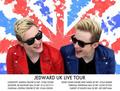 UK tour flyer - john-and-edward-jedward photo