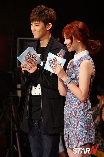 {Official} EXO's Chanyeol and f(x)'s Sulli13.08.01 EXO @ Mnet M!Countdown 