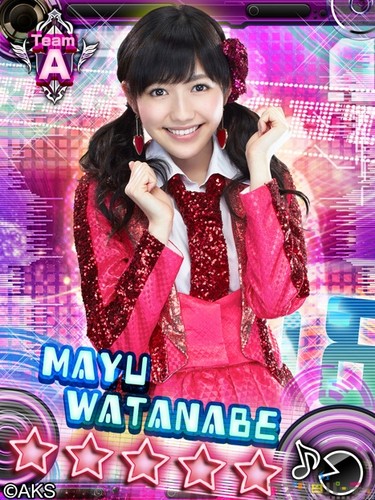 ‘new akb kami7’ from the gree card game CM