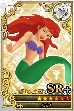  Ariel Cards in Kingdom Hearts X