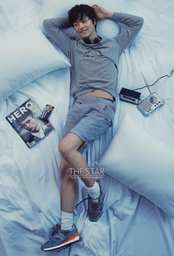  BTOB's Sungjae in 'The Star's bedroom pictorial