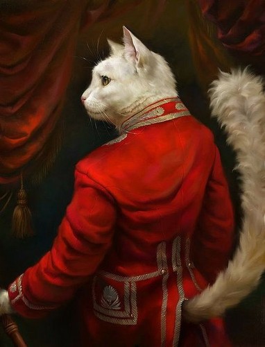  猫 as Classical Paintings