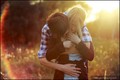 Couples hugging - love photo