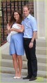 Duke and Duchess of Cambridge leaving St. Mary hospital with their new born baby (23th July 2013) - prince-william-and-kate-middleton photo