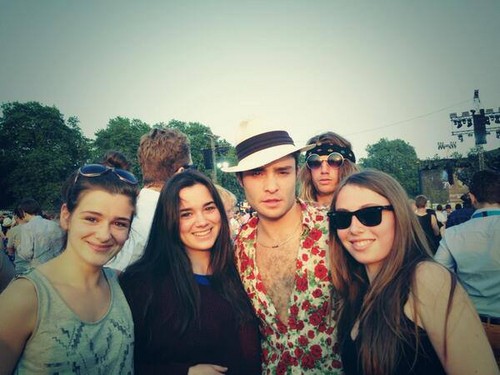  Ed at the Rolling Stone konsert in Hyde Park, London (6.07.13)
