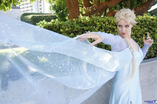  Elsa cosplay [Frozen]