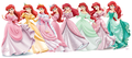 Walt Disney Images - Evolution of Princess Ariel - disney-princess photo