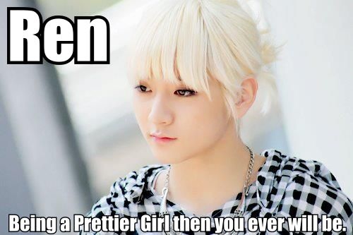  FACE THE PRETTINESS OF REN
