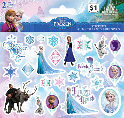  Frozen - Uma Aventura Congelante Stickers