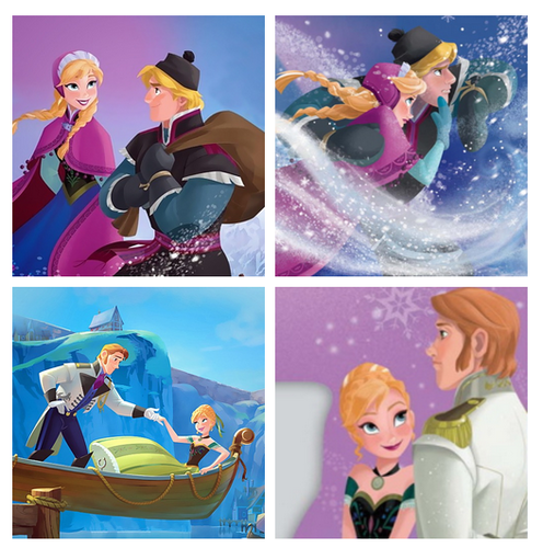  Frozen pictures from the new libri