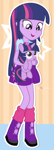  Human Twilight holding/carrying Twily