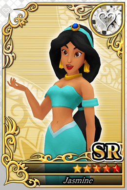 Jasmine Cards in Kingdom Hearts X