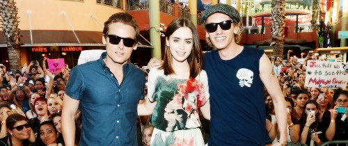 Kevin, Lily and Jamie