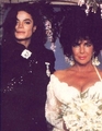 Michael And Elizabeth On Her Wedding Day Back In 1991 - michael-jackson photo
