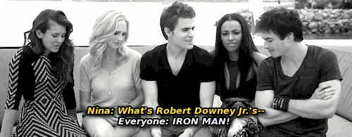  Robert Downey Jr. is a superhero. Thanks, Ian