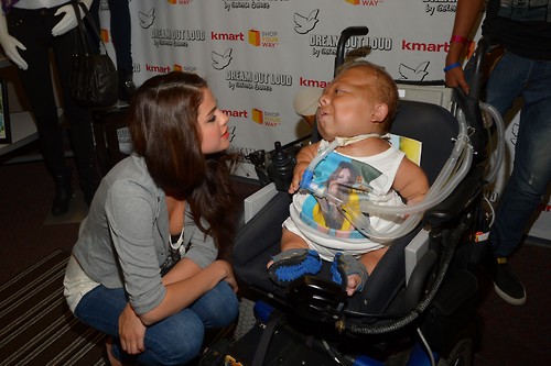  Selena at the Kmart Dream Out Loud Fall Collection Launch on Wednesday (July 24) in New York
