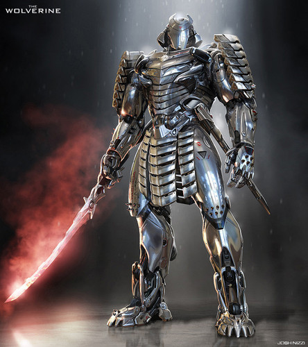  Silver Samurai Concept Art