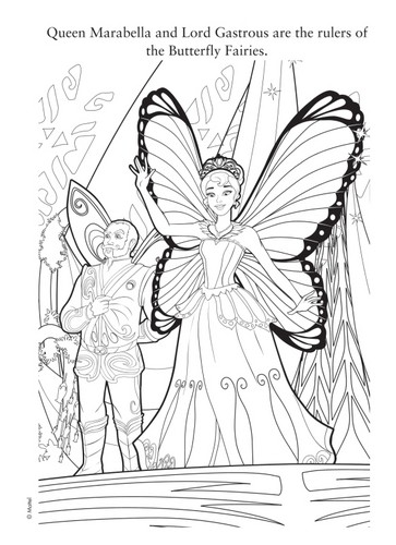  বার্বি mariposa the fairy princess