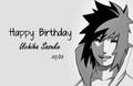 happy birthday - naruto-shippuuden-sasuke-lovers fan art