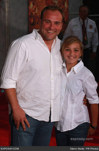  with his daughter