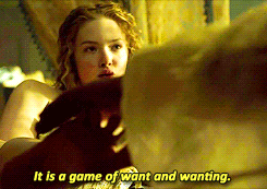 "It is a game of want and wanting"