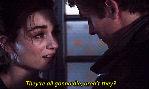  "They're all going to die aren't they?"