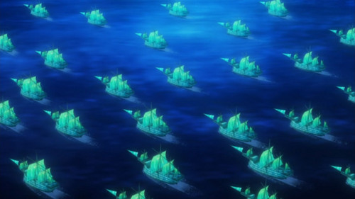 A fleet of ice ships?!