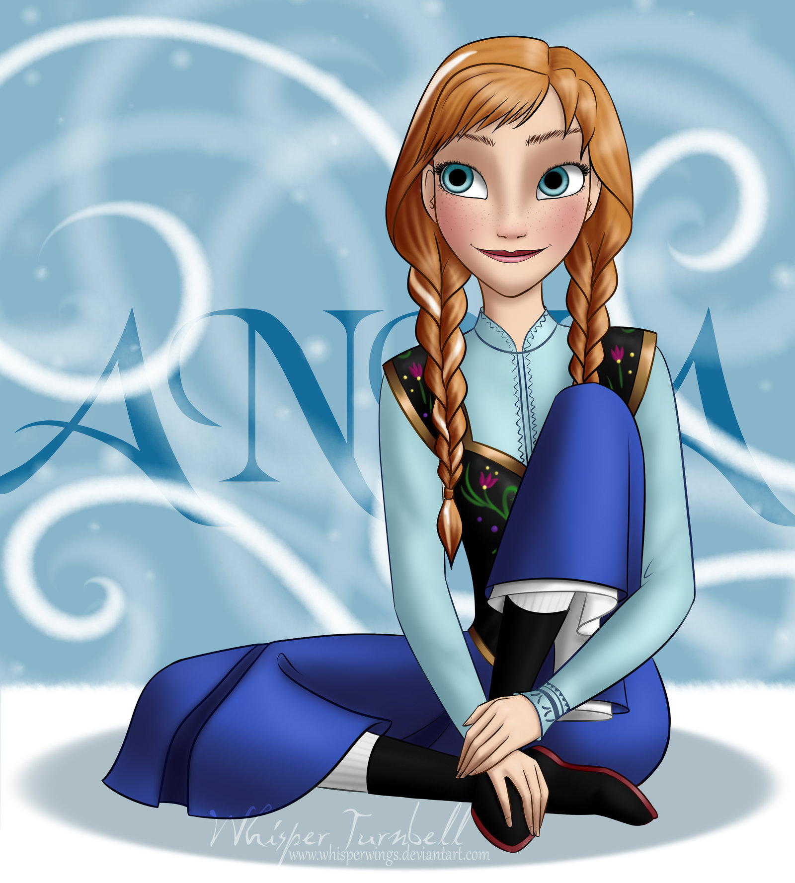 Frozen پرستار Art: Anna.
