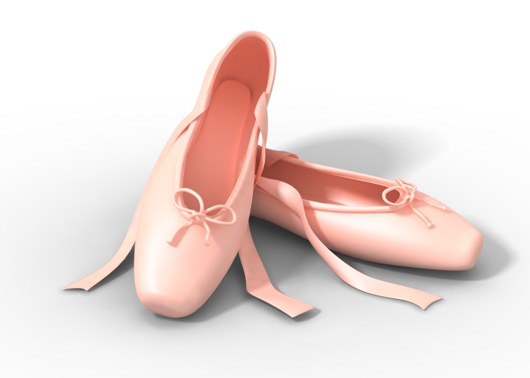 10. Ballet Shoe Nail Wraps - wide 6