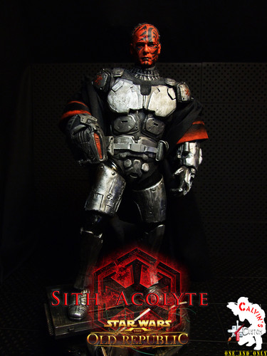  Calvin's Custom One Sixth Starwars the old republic SITH ACOLYTE figure