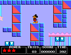  istana, castle of Illusion starring Mickey tetikus