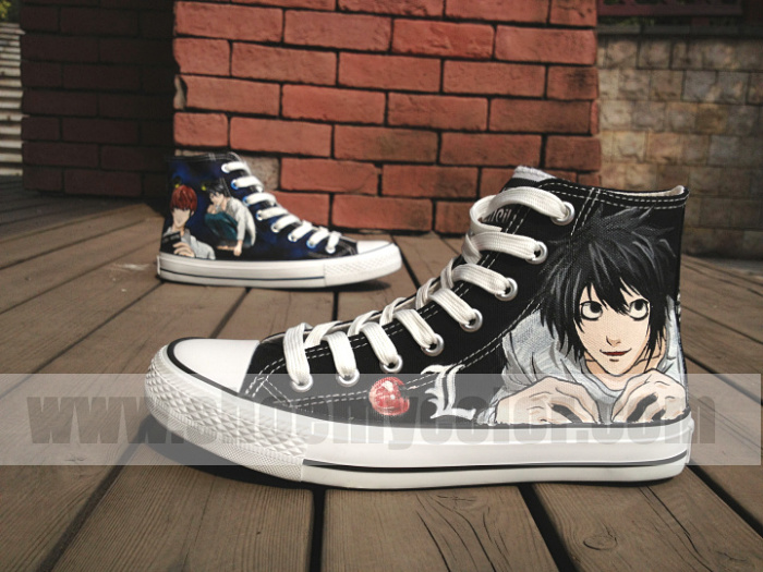 Death Note hand painted anime shoes - Death Note Photo (35217089) - Fanpop