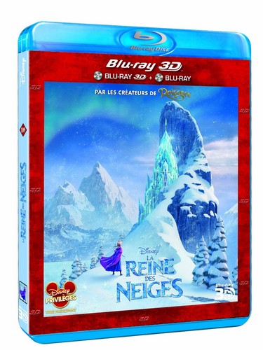  Nữ hoàng băng giá French 3D Blu-ray