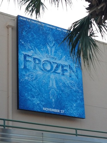  《冰雪奇缘》 Poster at Hollywood Studios