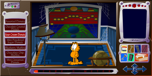  Garfield's Scary Scavenger Hunt II: rosquinhas of Doom