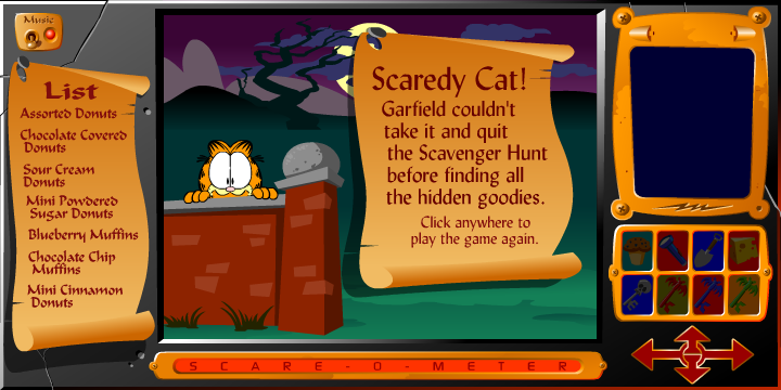 গার্ফিল্ড Photo: Garfield's Scary Scavenger Hunt.