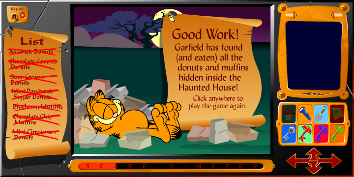Garfield's Scary Scavenger Hunt 2 (Full Game) 