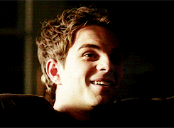  Kol Mikaelson talking with his eyebrows