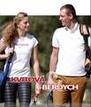 Kvitova and Berdych - tennis photo