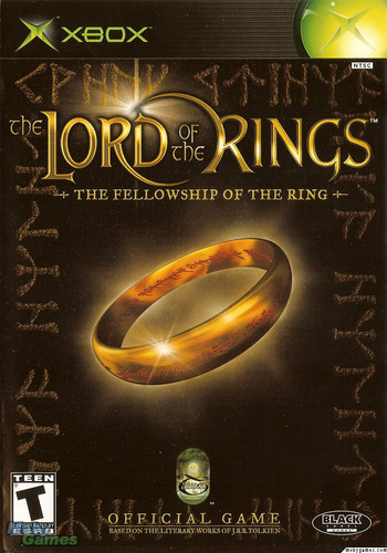  LOTR: Fellowship of the Ring - Xbox game cover (Front)